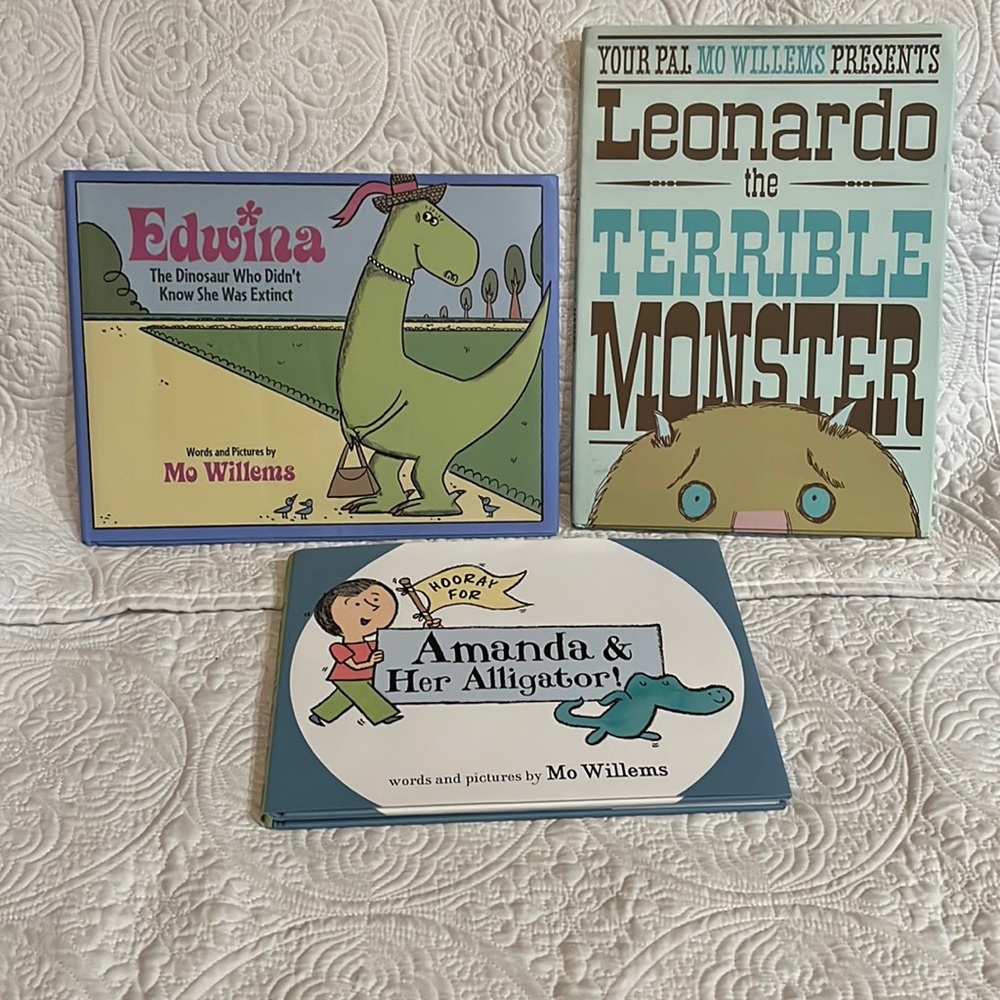Set of 3 Mo Willems hardcover‎ books